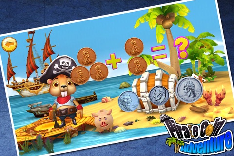 Preschool match(coin) Pirate coin adventure screenshot 3