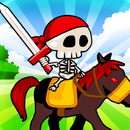 Knight vs Skull War Icon