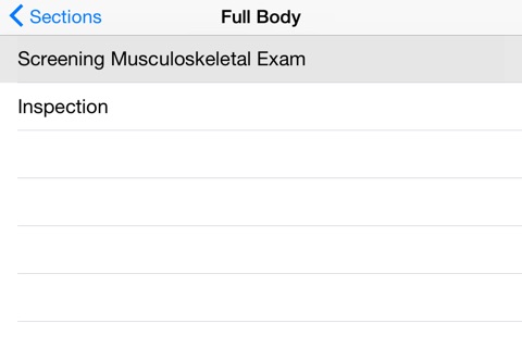 Musculoskeletal Exam-Peds screenshot 2