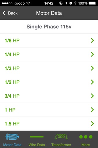 Motor Data Calculator by Schneider Electric screenshot 3