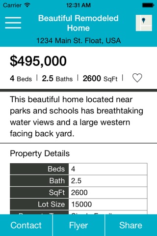 Real Estate by Float - Beacon Guided Home Tours screenshot 2