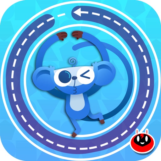 Five Monkeys Shapes: Kids Learn and Draw Shapes iOS App