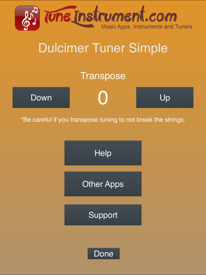 Dulcimer Tuner Simple