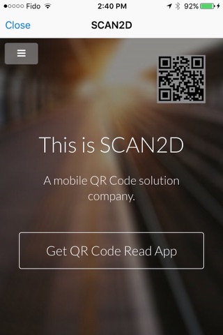 scan2D - QR code scanner, management tools screenshot 3