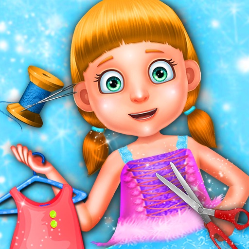 Tailor Baby Fashion Designer Free Dress up game for girls icon