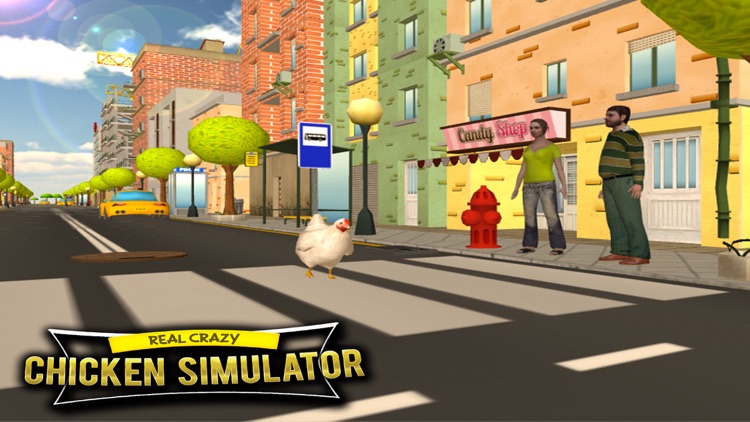 Crazy 3D Chicken Run Simulator screenshot-3