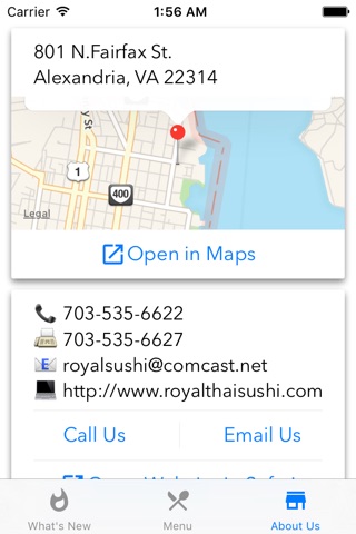 Royal Thai and Sushi screenshot 3