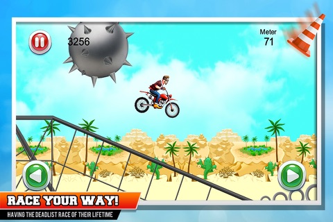 Moto-x Downhill Bike Stunt : Motocross Trials Skills screenshot 2