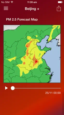 Game screenshot China Air Quality Forecast - PM2.5 smog daily and hourly trend apk