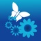 Have some creative fun, and build beautiful flower patterns with Sparky, the butterfly