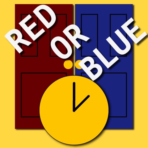 Red or Blue - The Game of Fast Choices Icon