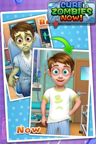 Cure Zombies Now - Zombie's Surgery screenshot 3