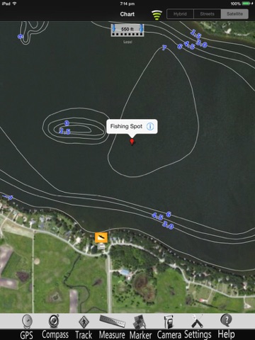 Lake Andrew Nautical Chart Pro screenshot 2