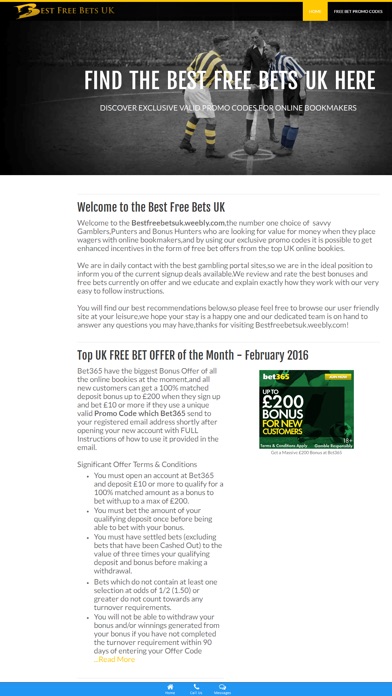 【图】Best Free Bets UK.Weebly.com(截图1) 【图】Best Free Bets UK.Weebly.com(截图1)