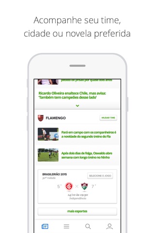 globo.com - Notícias, esportes e entretenimento screenshot 2