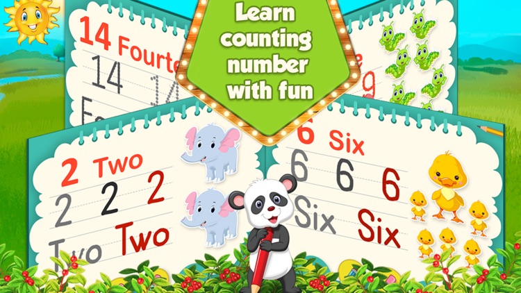 Preschool Numbers Worksheet