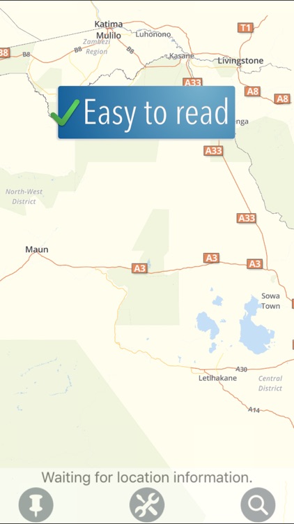 Botswana Travelmapp