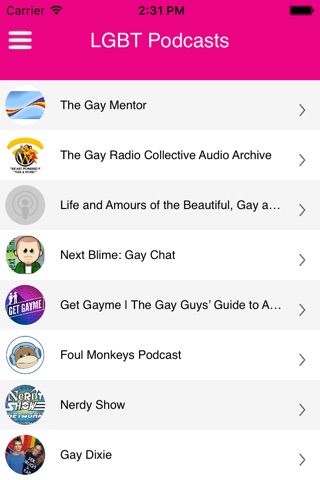 LGBT Podcasts. screenshot 2