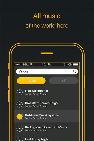 Free Music 4U - Free Music Player for MP3, Songs on iPhone screenshot 2