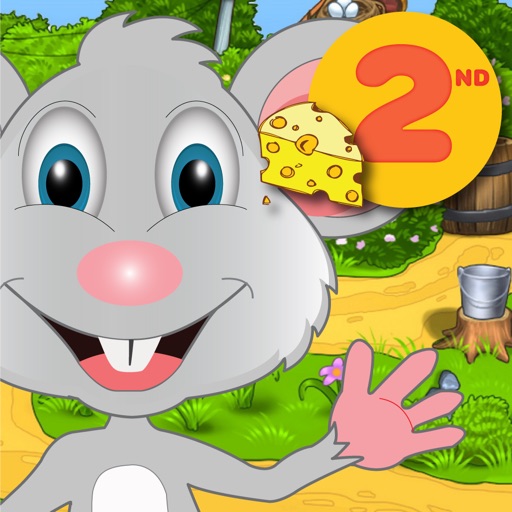 Cool Mouse 2nd grade National Curriculum math games for kids Icon