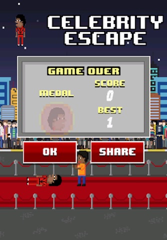 Celeb Escape - Play Free 8-bit Retro Music screenshot 3