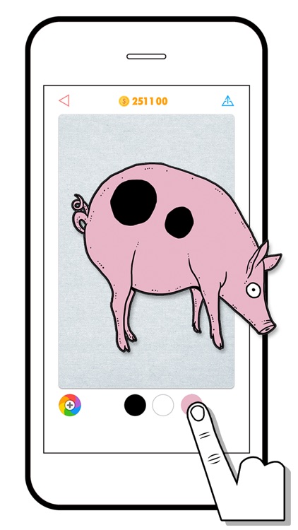 100 PICS Coloring - free color in book game app
