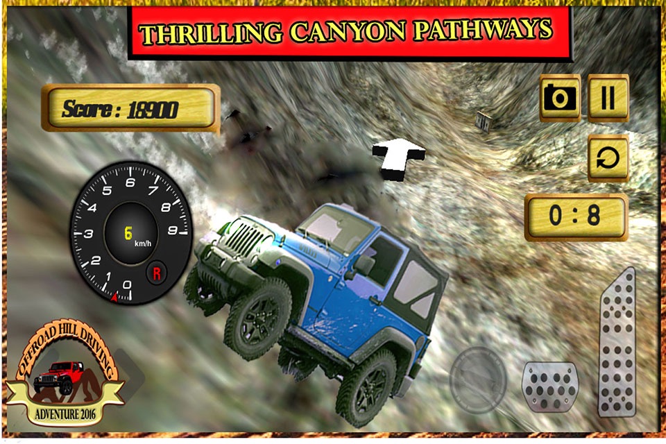 Offroad 2016 Hill Driving Adventure: Extreme Truck Driving, Speed Racing Simulator for Pro Racers screenshot 2