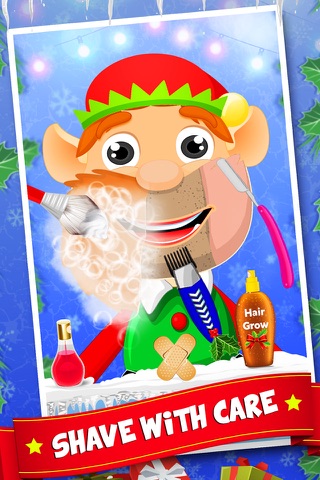 Santa's Christmas Day Shave at the Hipster Beard Salon screenshot 3