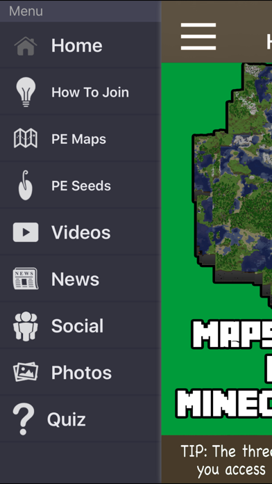 Maps Seeds For Minecraft Pocket Edition Screenshot 2