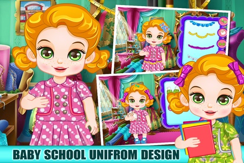 Baby Uniform Tailor - Make Up And Dress Up Game screenshot 4