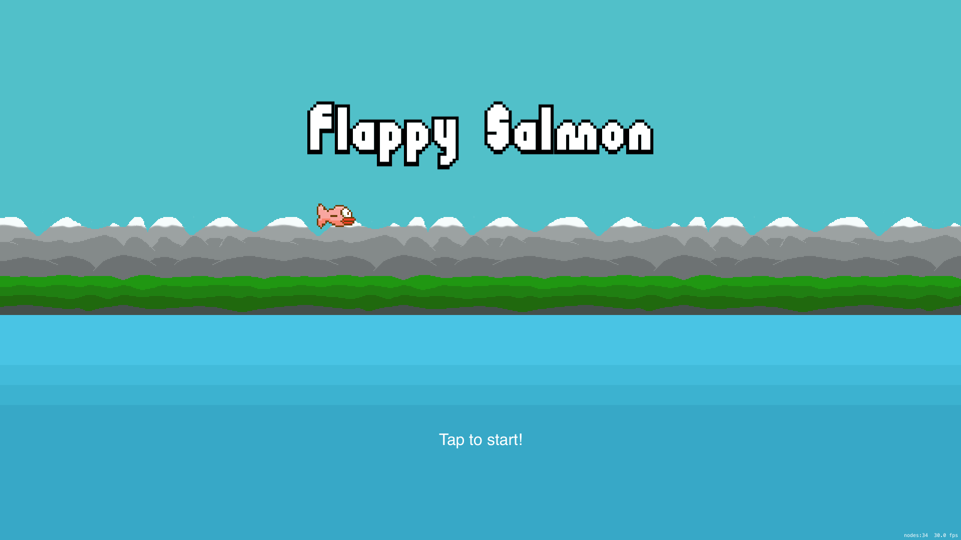 Flappy Salmon screenshot 1