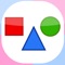 Basic Shapes help building the memory and cognitive skills for the kids as they starts to relate real world objects with them