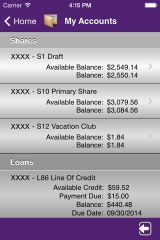 Link Federal Credit Union - Mobile screenshot 2