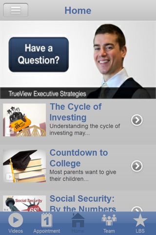 TrueView Executive Strategies screenshot 2
