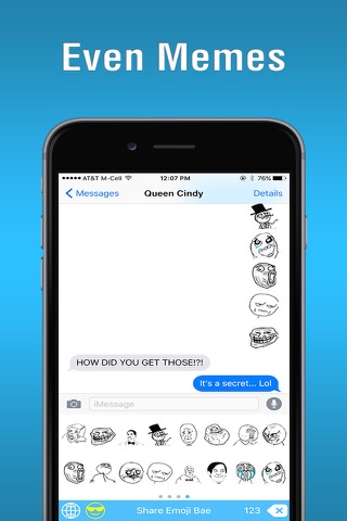 Emoji Bae - Custom Emojis screenshot 3