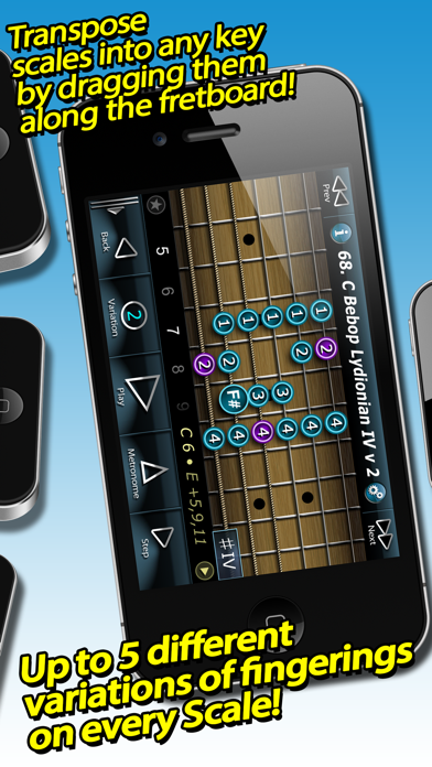 Bebop Scales on Guitar Screenshot 3