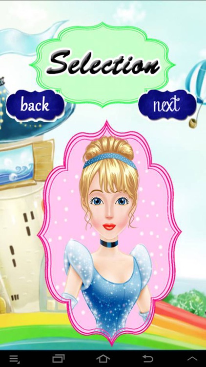 Cinderella Makeover makeup Girls beauty salon games screenshot-3