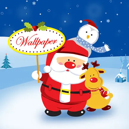 Santa Wallpaper Live Maker - Retina Photo Backgrounds of Xmas Tree, Light & Santa Claus Cheats