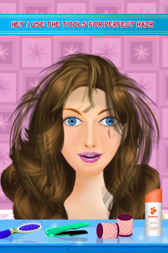 Hair Style Salon - Girls Games screenshot 2