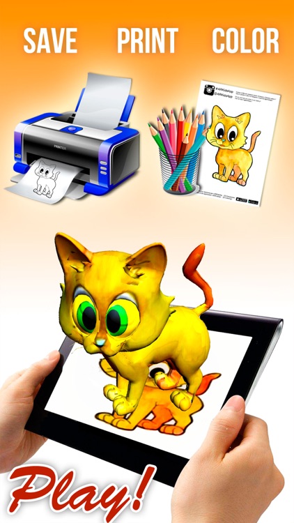ARKids - AR Сoloring pages for girls. 3D effect augmented reality games.