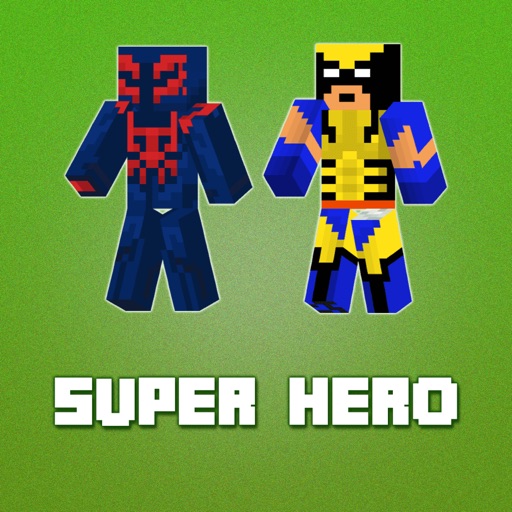 PE Super Hero Skins for Minecraft Game icon