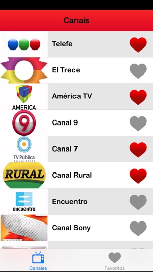 ► TV guía Argentina: Argentinos TV-canales Programación (AR)(圖1)-速報App