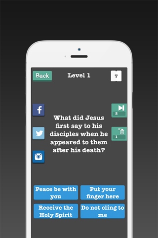 Bible Trivia - Test Your Knowledge Of The Bible screenshot 2