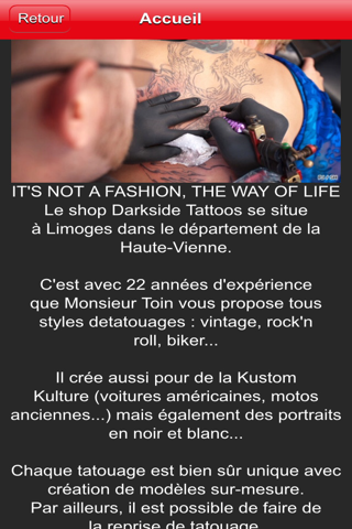 Dark Side Tattoos Limoges screenshot 3