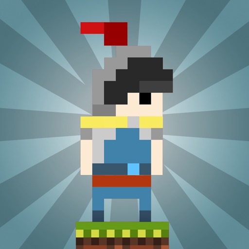 Endless Runner - classic pixel game icon