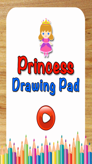 Princess Drawing Pad For Kids And Toddlers(圖1)-速報App