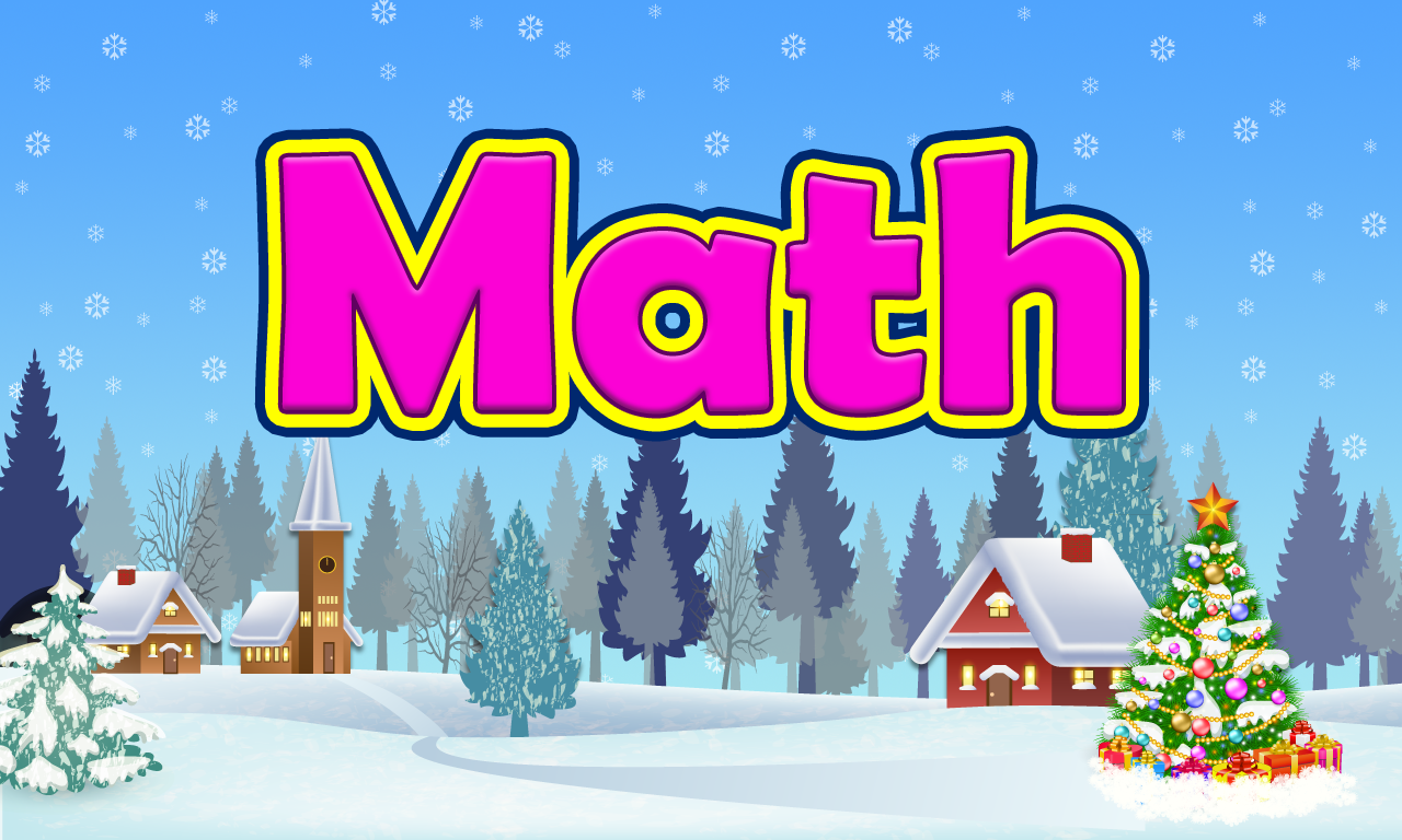 Christmas Kids Math Games