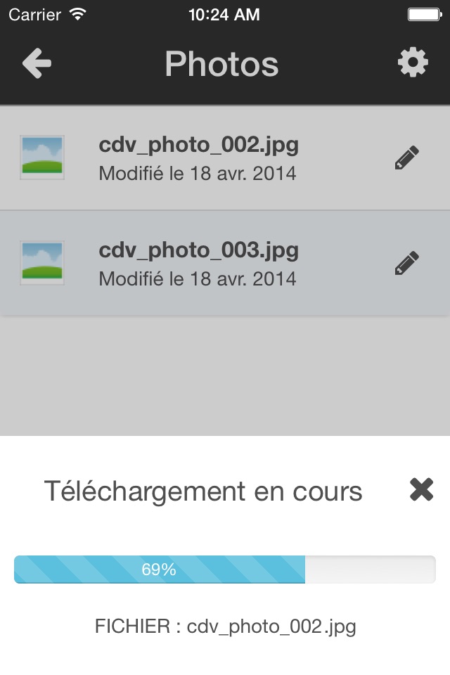 Partage Bouygues Telecom screenshot 3