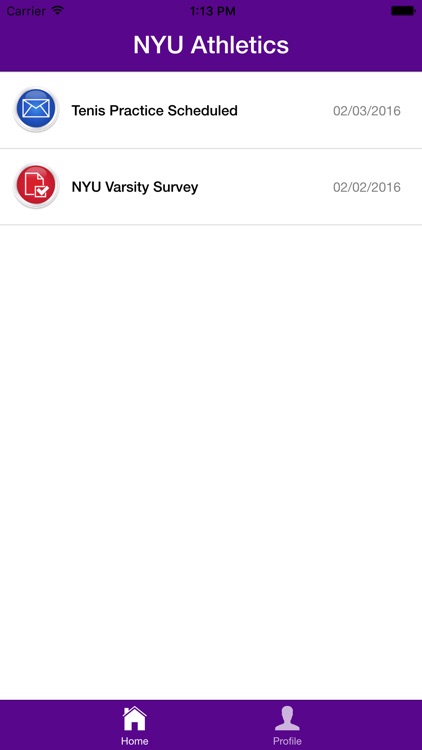 NYU Athletics Survey