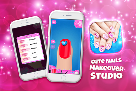 Cute Nails Makeover Studio – Pretty Nail Art Designs & Best Manicure Ideas For Teen Girls screenshot 3
